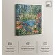 preview thumbnail 2 of 13, Art Remedy Serene Escape Gallery Wrapped Impressionism 1 Piece Canvas Wall Art /Monet And Van Gogh Inspired Art
