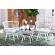 preview thumbnail 2 of 8, Safavieh Outdoor Living Kyomi 3Pc Lounge Set Grey Rope/Grey Cushion