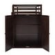 preview thumbnail 15 of 14, Twin Loft Bed with Desk, Wardrobe & Storage Drawers, Espresso