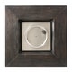 preview thumbnail 22 of 57, Puerta Outdoor 4-piece Wicker Chair Set with Square Firepit by Christopher Knight Home