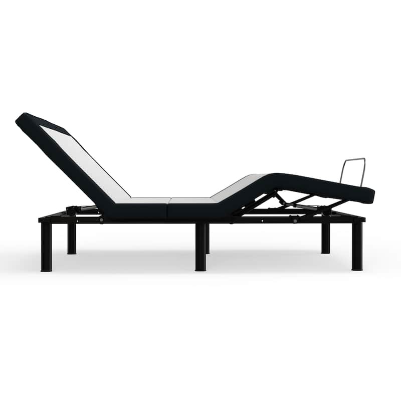 Adjustable Bed Base with Massage, USB Ports, LED Lighting, and Zero Gravity Feature