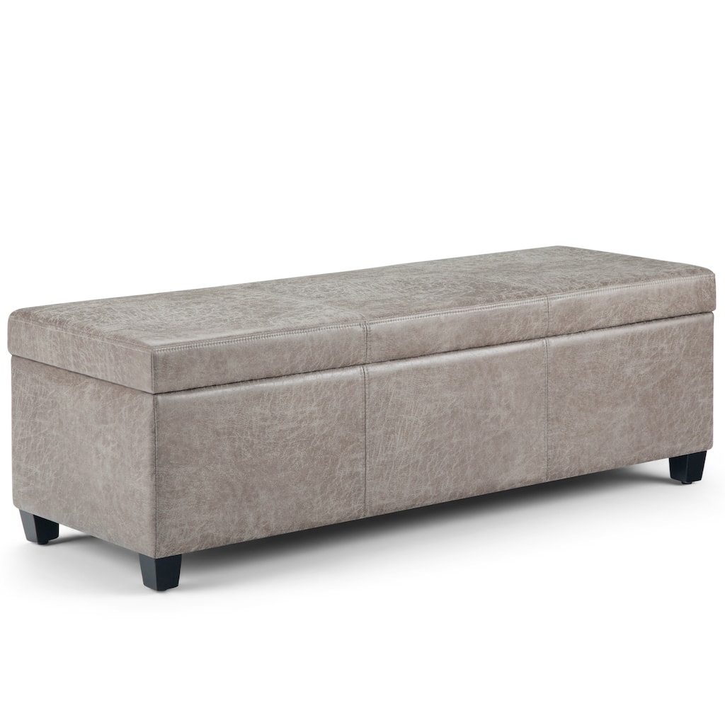 Modern Storage Ottoman Bench for Living Room