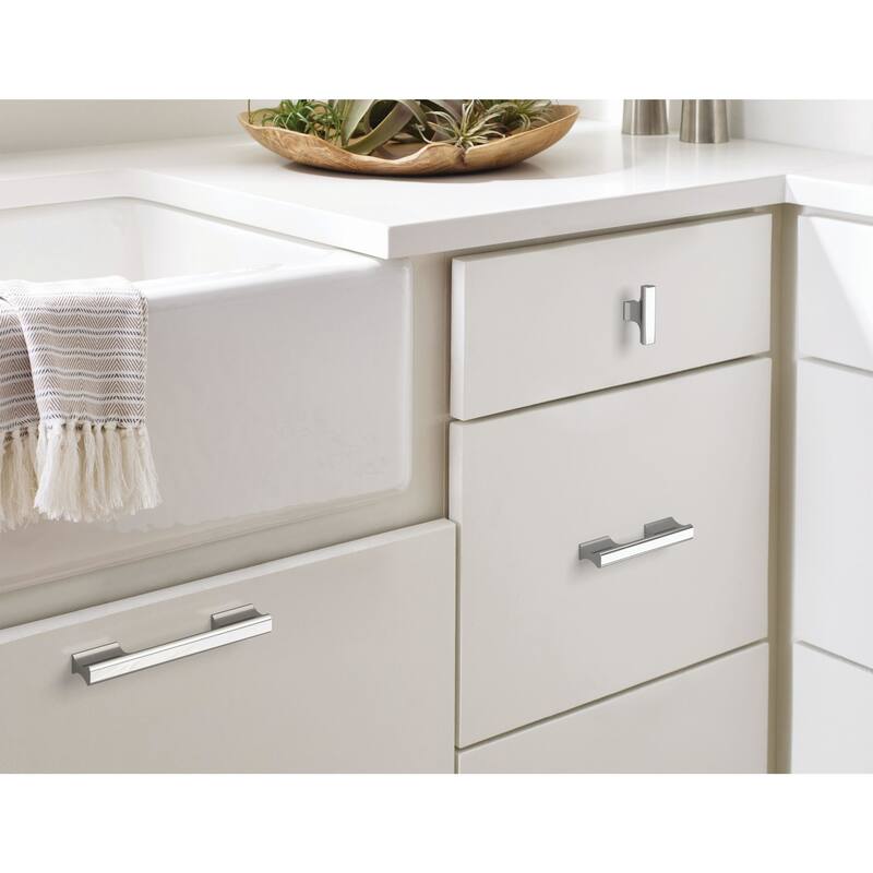Amerock Status 5-1/16 Inch Center to Center Handle Cabinet Pull