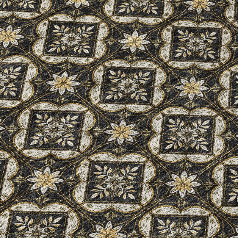 Machine Washable Indoor/ Outdoor Contemporary Granby Chantille Rug