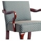 preview thumbnail 17 of 22, Copper Grove Casalis Cherry Finish Gooseneck Accent Chair
