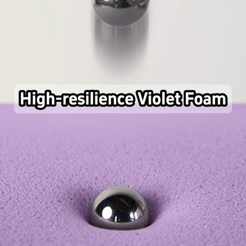 JASIWAY Checkered 4-in-1 Sleeper Sofa Chair Bed for Small Spaces