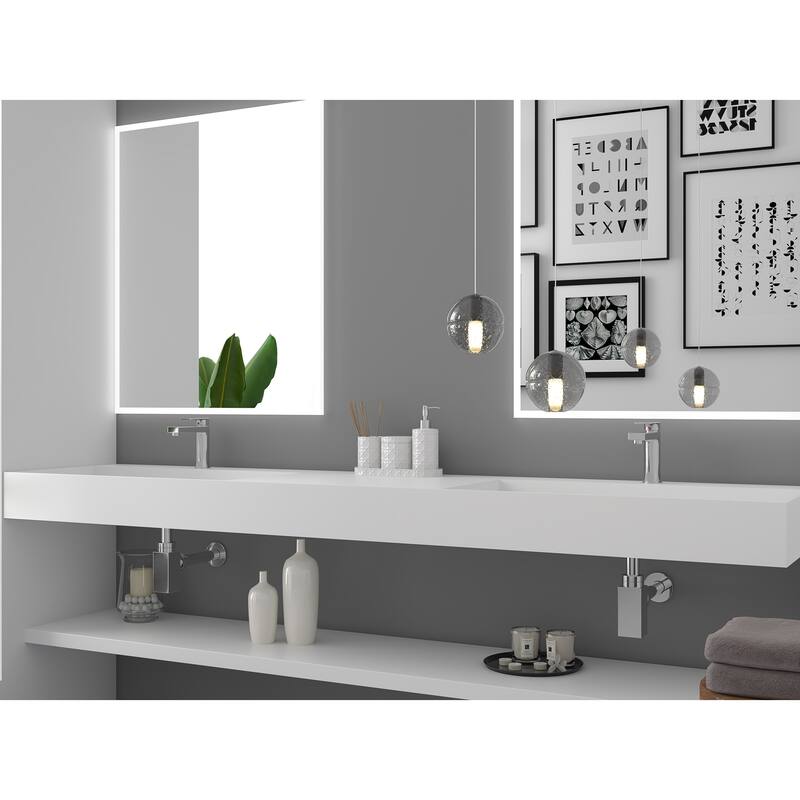 Juniper Stone Solid Surface Wall-mounted Vessel Sink