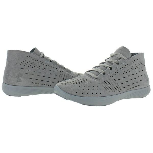Shop Under Armour Womens Street Precision Mid Luxe Casual Shoes Suede Slip On Size 7 5 Medium B M Overstock 29363852
