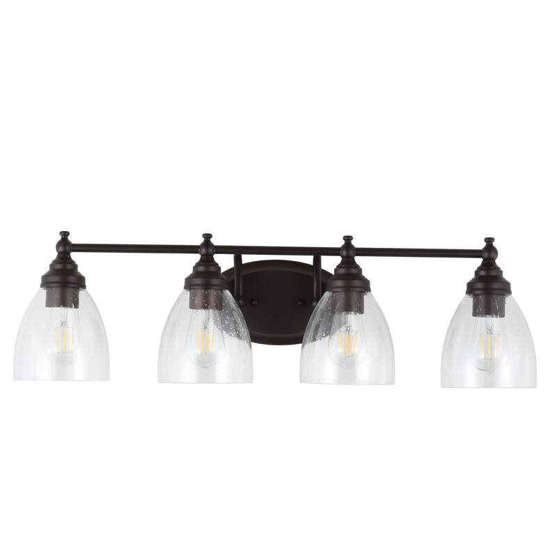 Magnolia Metal/Glass LED Vanity, by JONATHAN Y