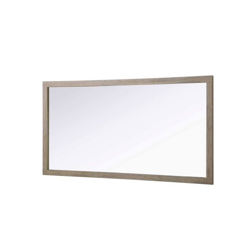 Solene Wooden Rectangle Mirror (60-72 x 36 in.)