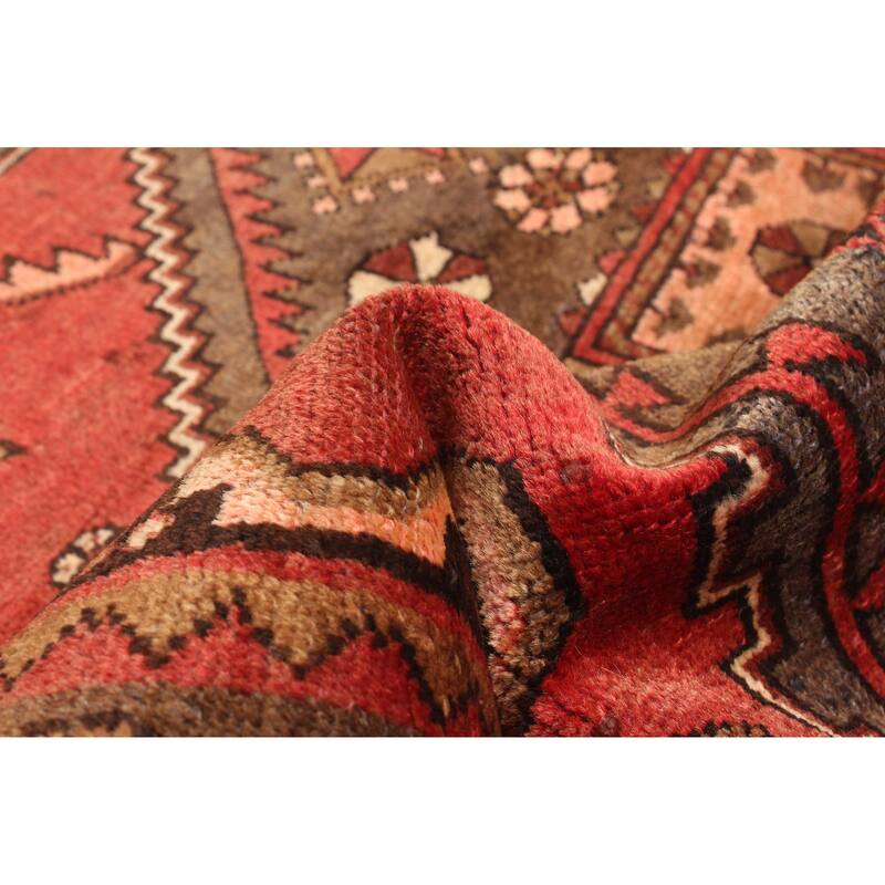 ECARPETGALLERY Hand-knotted Konya Anatolian Red Wool Rug - 3'11 x 6'8