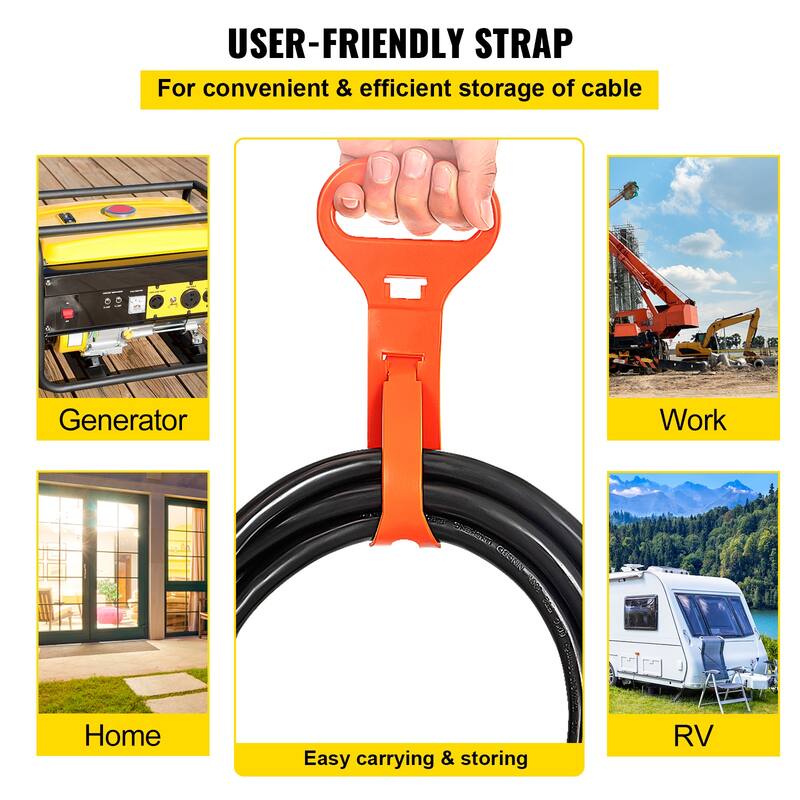 Welder Extension Cord 40Amp 25ft 250V, Welding Power Cord with NEMA 6-50 Plug 8 Gauge 3 Prong