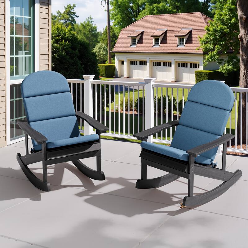 Outdoor Adirondack Chairs Cushion with Sunbrela Fabric
