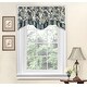 preview thumbnail 5 of 3, Traditions by Waverly Navarra Floral Window Valance - 52x16 Porcelain