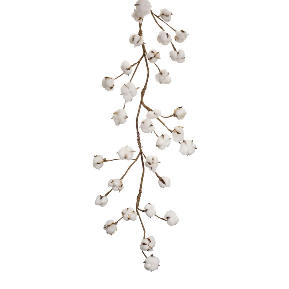 Cotton Twig Garland (Set of 2)
