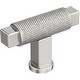 preview thumbnail 12 of 15, Amerock BP37621 Balata 9/16" Knurled Bar Cabinet Knob Polished Nickel