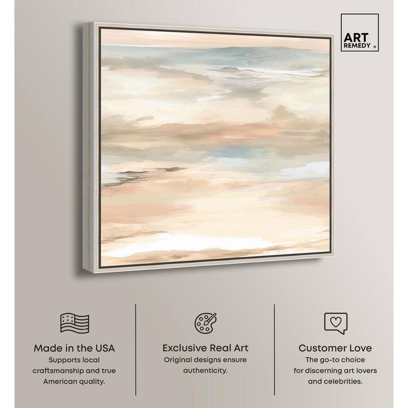 Roseate Skyfall I Canvas by Art Remedy
