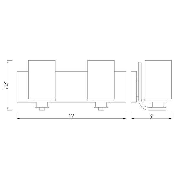 Beckett 2 Light Vanity