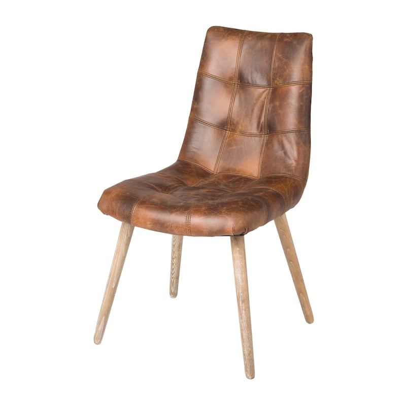Benji Upholstered Ash Dining Chair (Set of 2)
