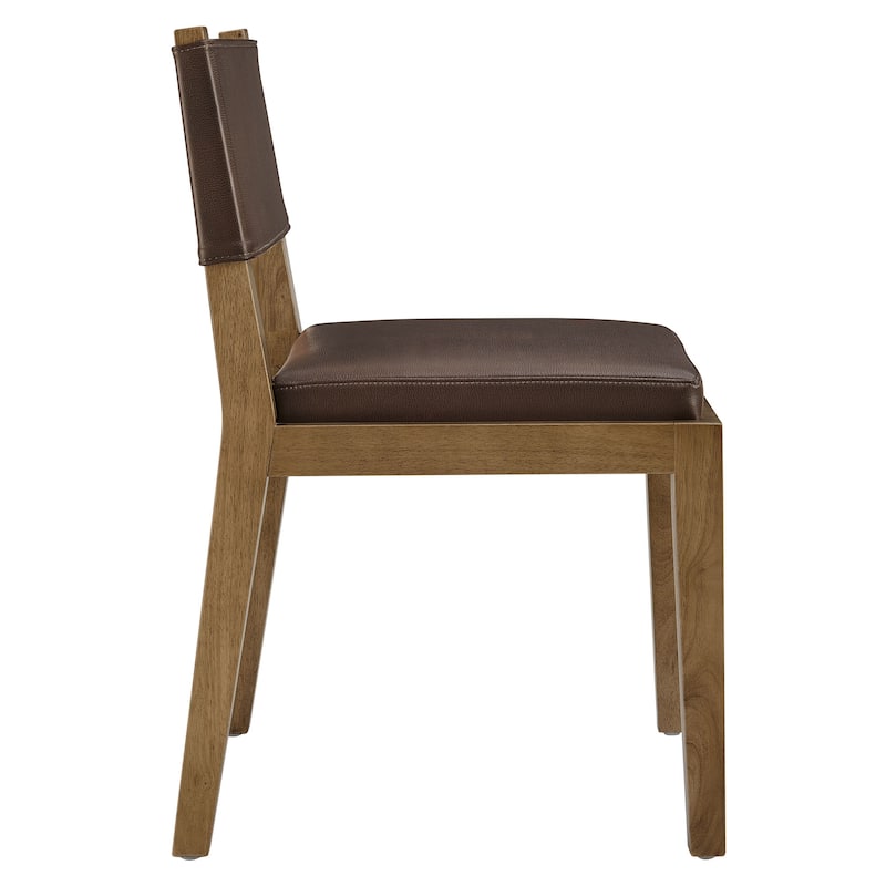 Calder Vegan Leather Dining Side Chair