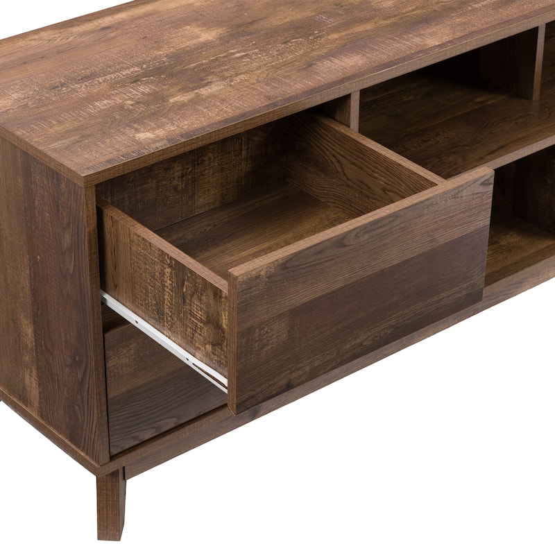 Hollywood Modern TV Stand with Drawers for TV's up to 85"