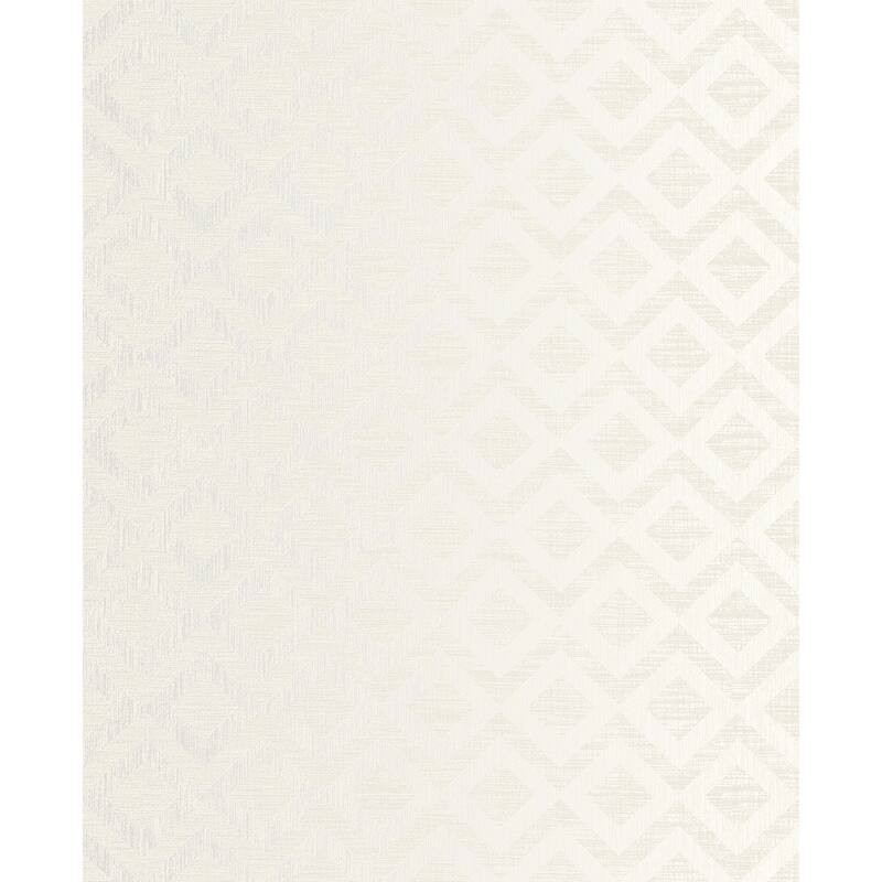 Decorline Cadenza Grey Geometric Wallpaper - 20.5in x 396in x 0.025in