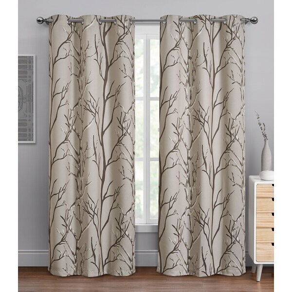 Keyes Blackout Single Curtain Panel - 42" x 84". Opens flyout.