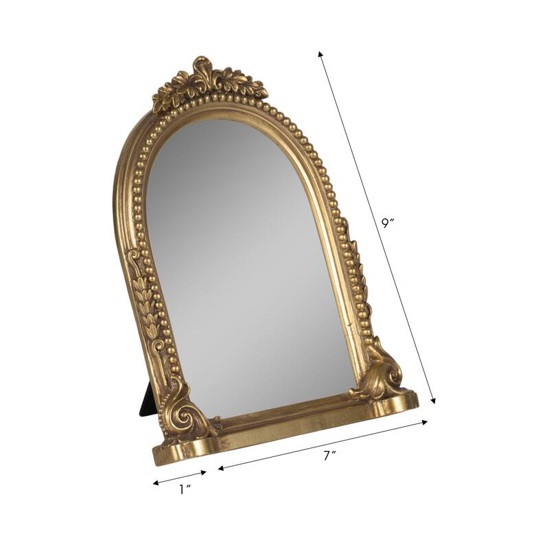 Sagebrook Home Ornate Arch Photo Frame, Gold