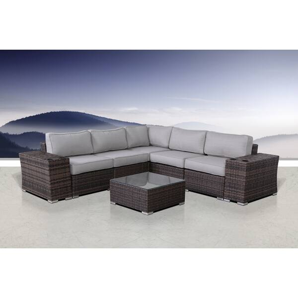 LSI 8Piece Sectional Seating Group With Cushions Bed Bath & Beyond