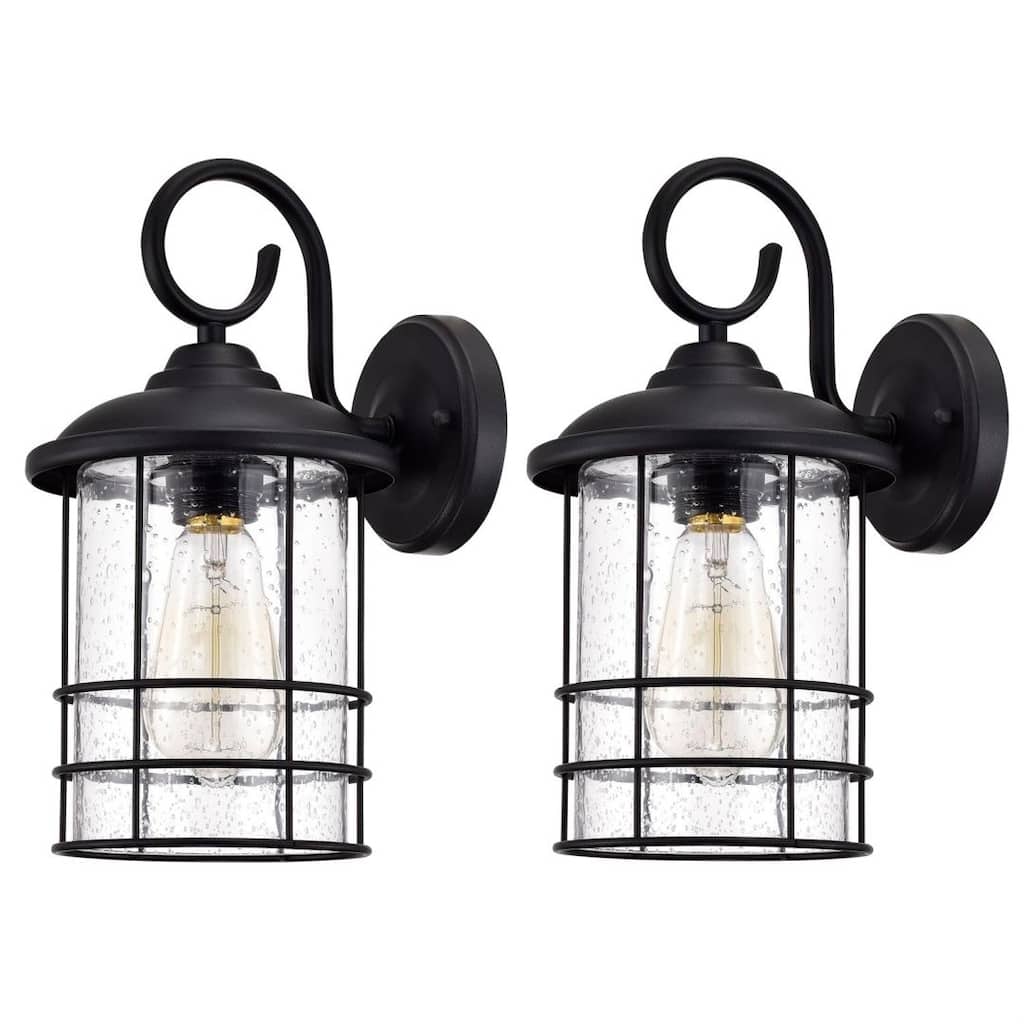 2 Pack Traditional Outdoor Wall Lantern