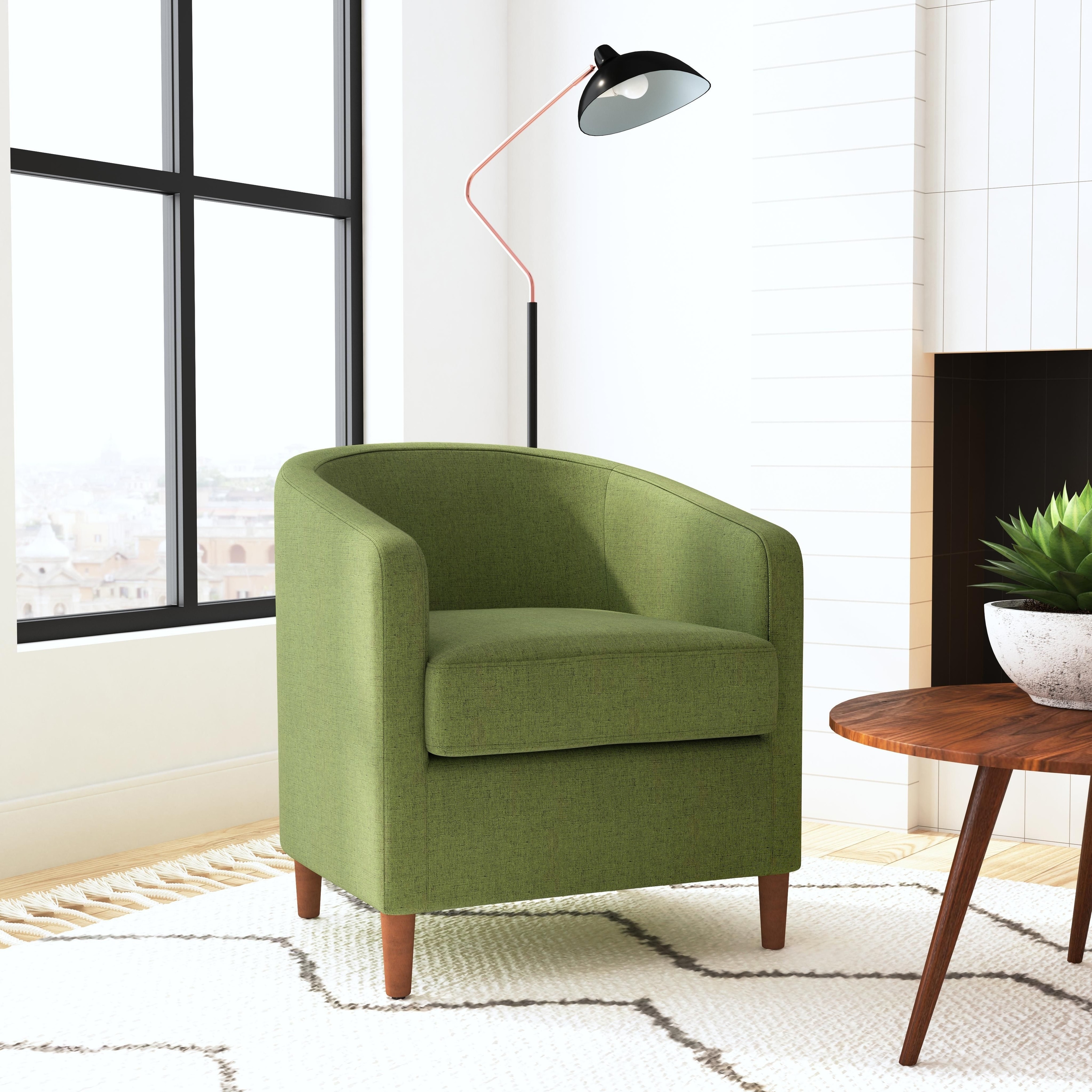 Homepop modern 2025 sherpa accent chair