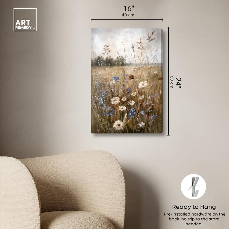 Field of Forgotten Dreams III Canvas by Art Remedy, Gallery Wrapped