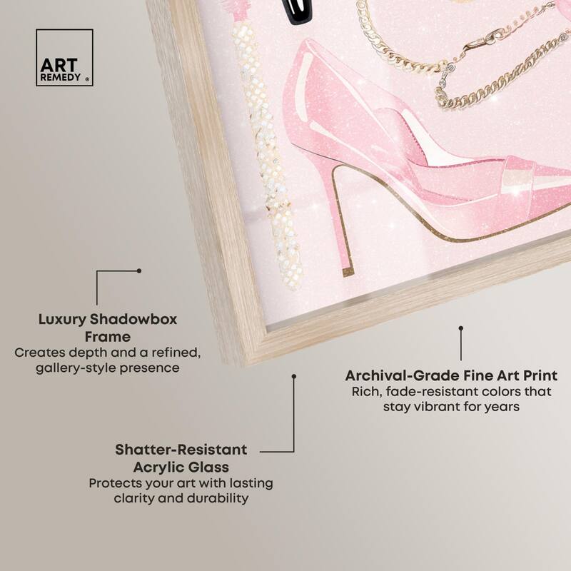 Her Favorite Choices Shadowbox by Art Remedy