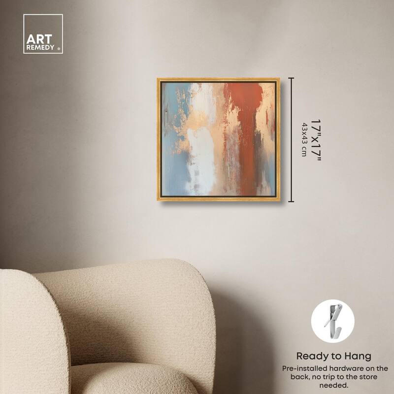 Coastal Rust I Canvas by Art Remedy