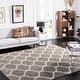 preview thumbnail 2 of 164, SAFAVIEH Hudson Shag Ogee Trellis 2-inch Thick Area Rug