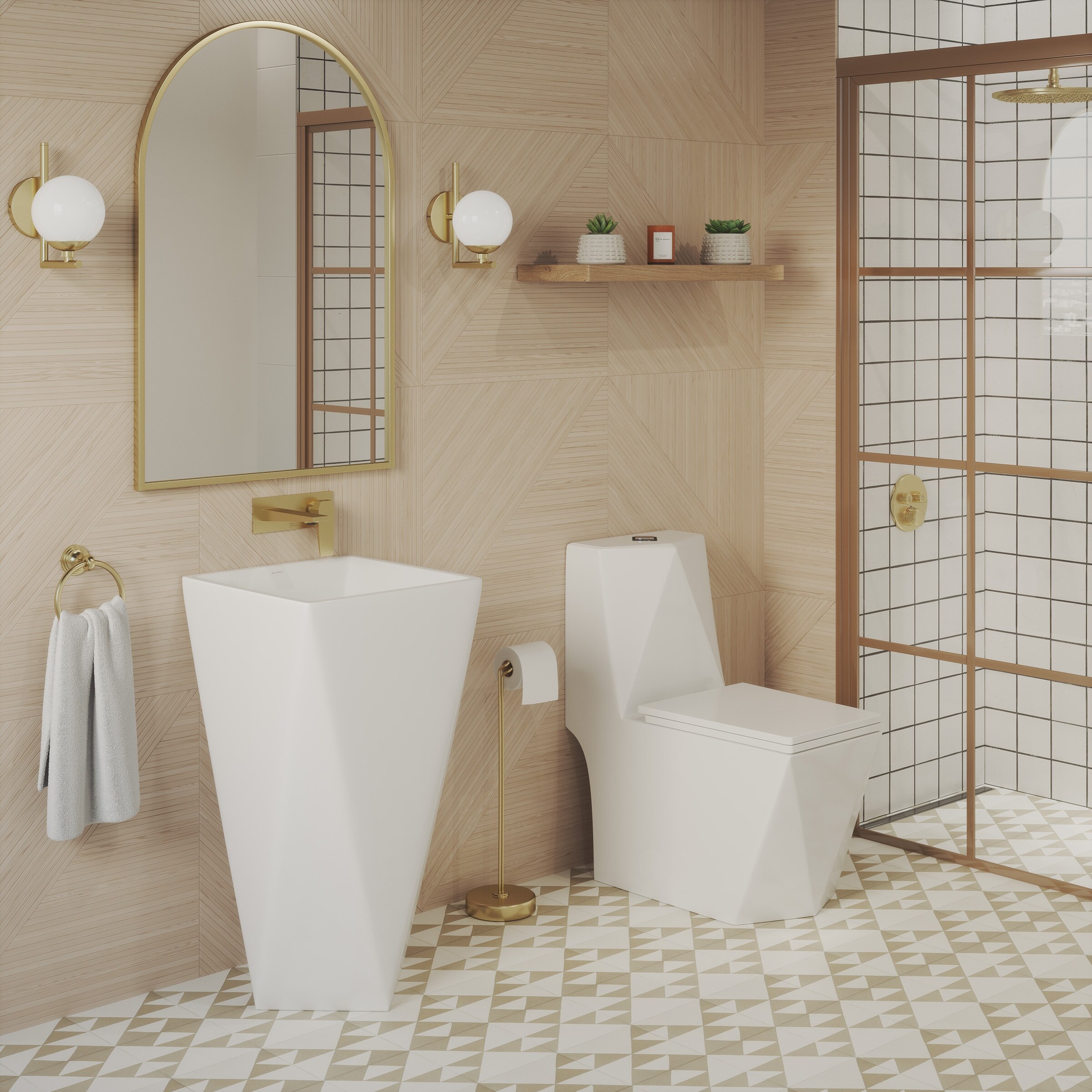Sion One-Piece Square Toilet Dual-Flush 1.1/1.6 Gpf - 27.75