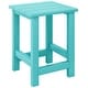 preview thumbnail 157 of 166, Laguna Kids Outdoor Poly Adirondack Side Table Turquoise