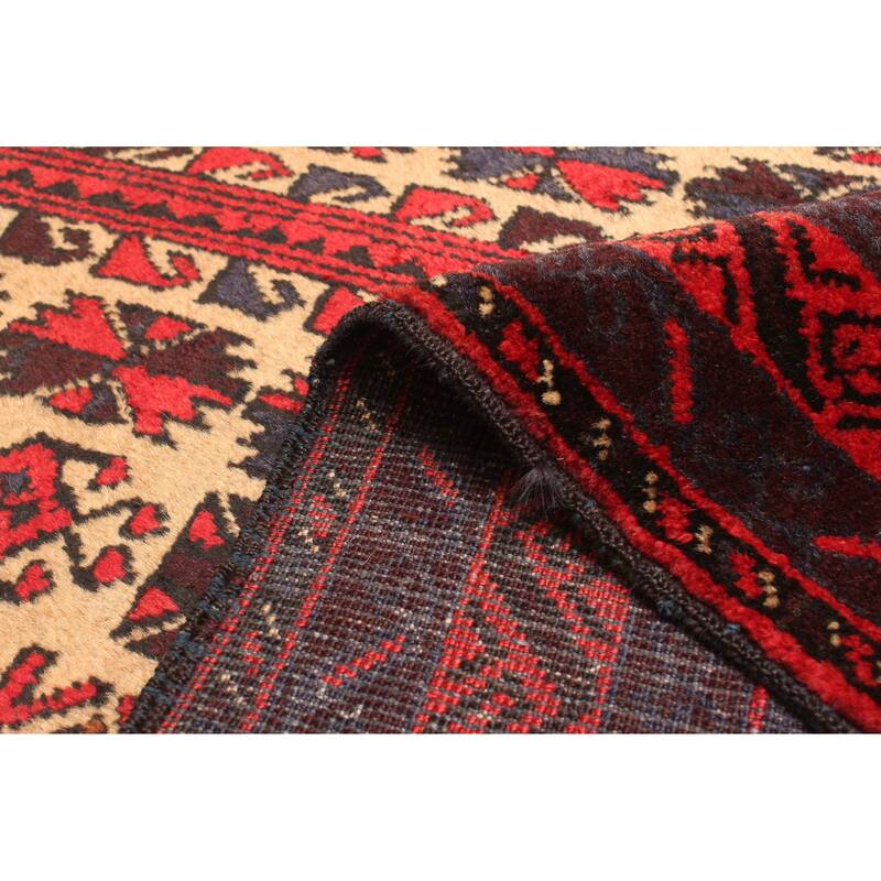 ECARPETGALLERY Hand-knotted Teimani Tan Wool Rug - 2'10 x 4'5