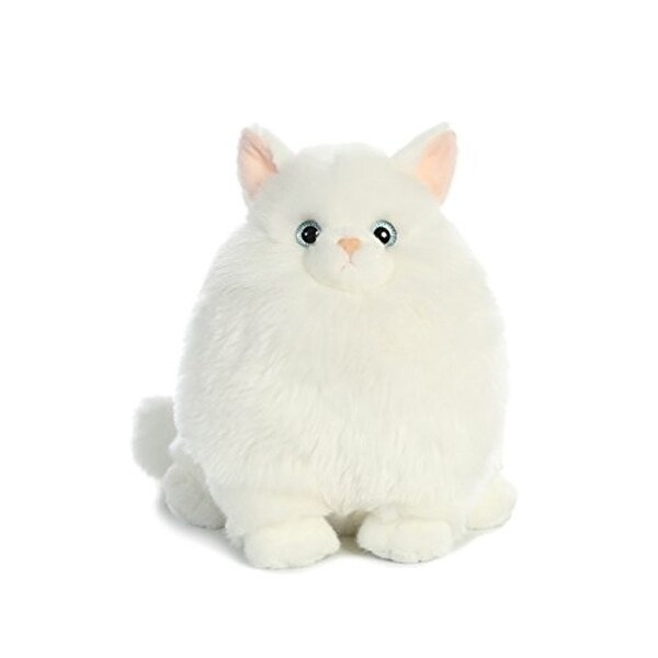 marshmallow plush cat