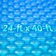 preview thumbnail 20 of 26, Blue Wave 12-mil Solar Blanket for Rectangular In-Ground Pools 24-ft x 40-ft