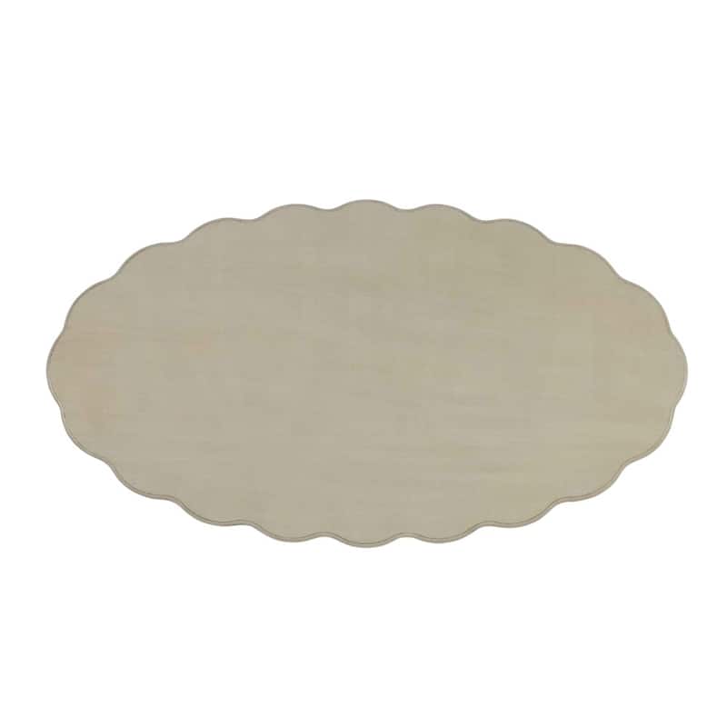 50" X 28" X 19" Antique White Coffee Table