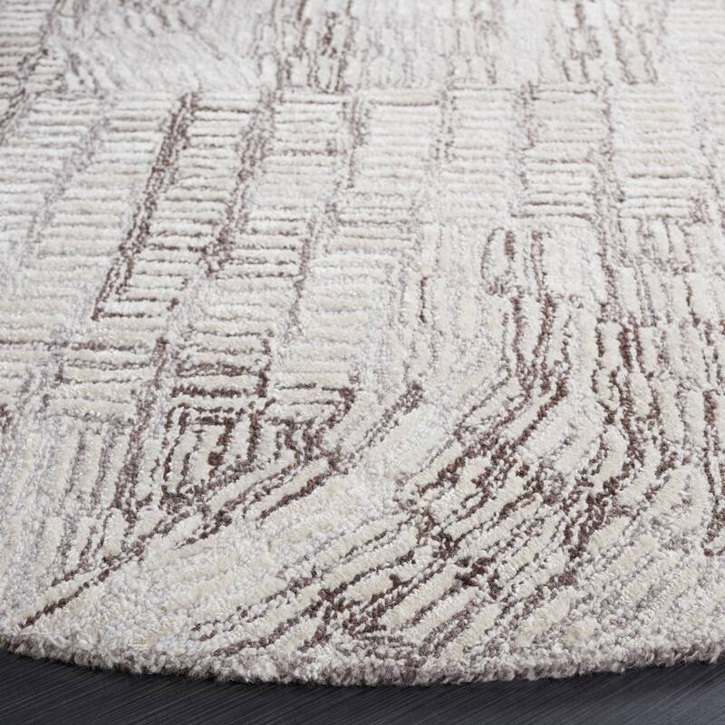 SAFAVIEH Handmade Glamour Emilija Modern Wool Rug