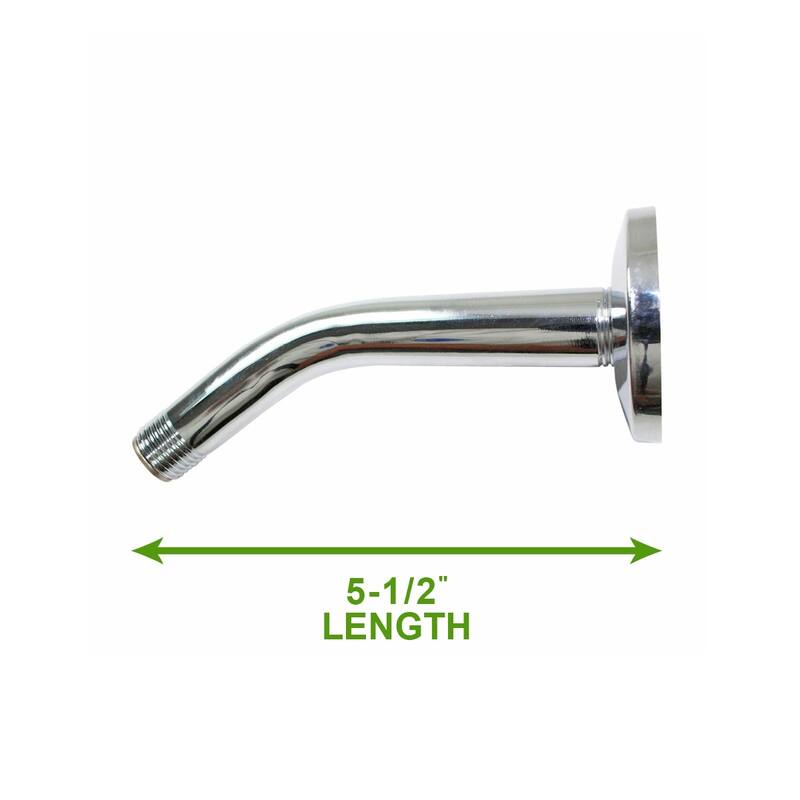 Shower Head Chrome Arm/Flange 5.5L Part Only Renovators Supply