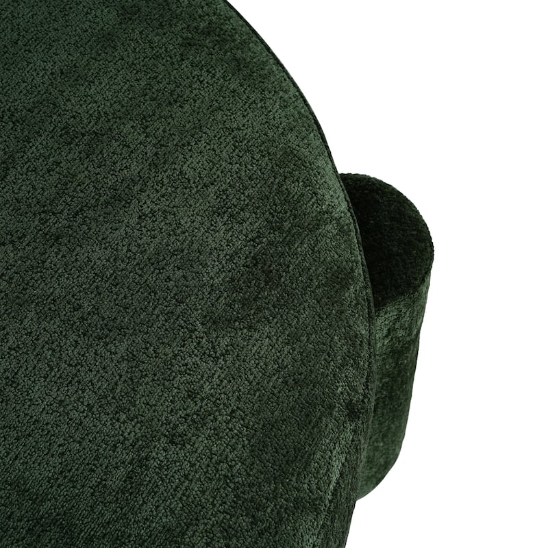 Christopher Knight Home - Aster Modern Fully Upholstered Round Large Ottoman with Wide Seat