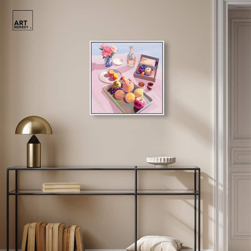 Fresh Fruits Canvas by Art Remedy