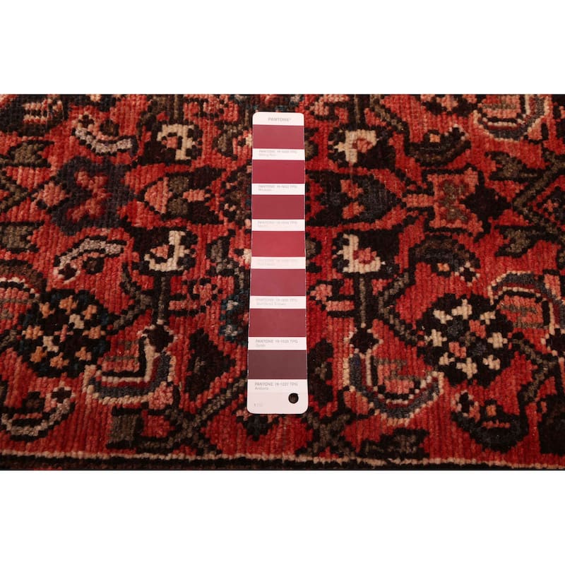 ECARPETGALLERY Hand-knotted Andelz Red Wool Rug - 3'2 x 6'10