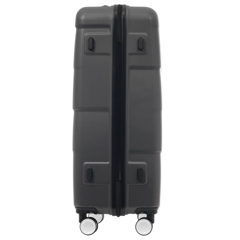 Hardshell Luggage Sets 3 Piece Double Spinner Wheels Suitcase with Handle Password Lock, Lightweight 20"+24"+28" Luggages