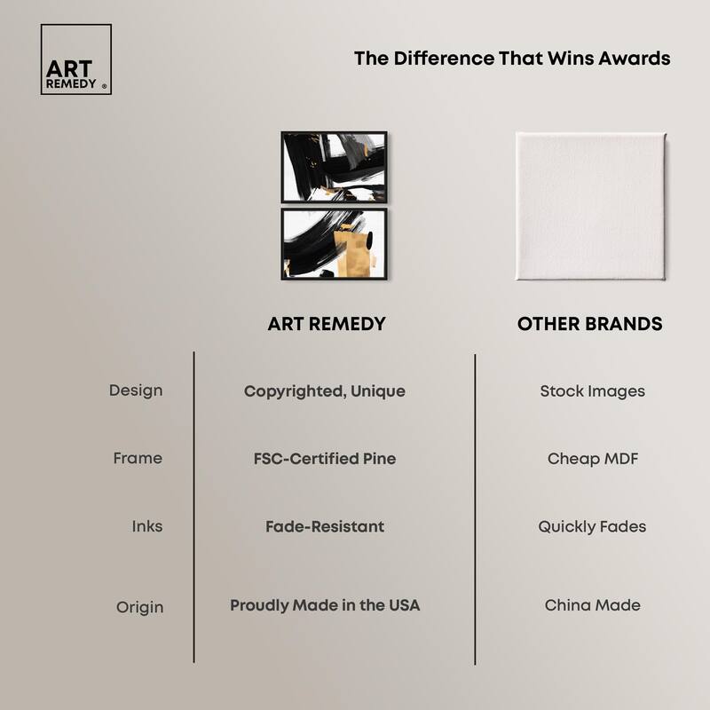 Refined Simplicity Canvas Set of 2 by Art Remedy