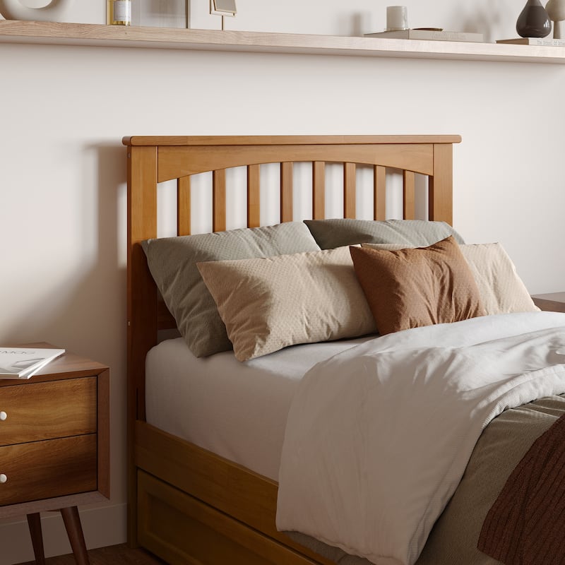 Everett Platform Bed with Panel Footboard and Storage Drawers