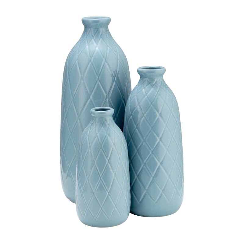 Sagebrook Home Neutral Ceramic Vase
